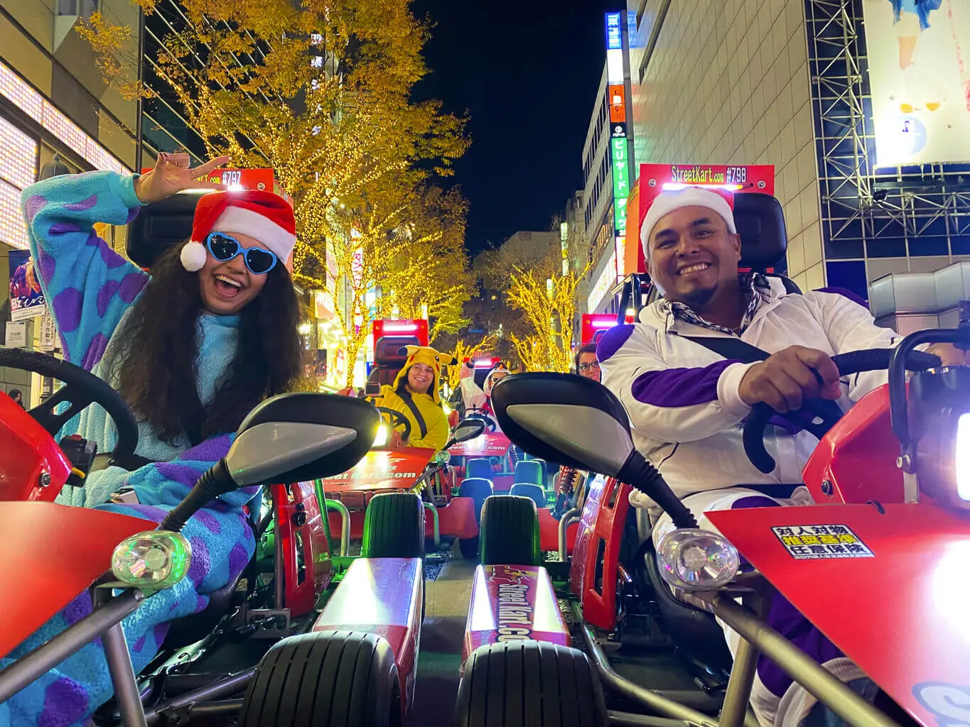 Real Life SuperHero Go-Karting Street